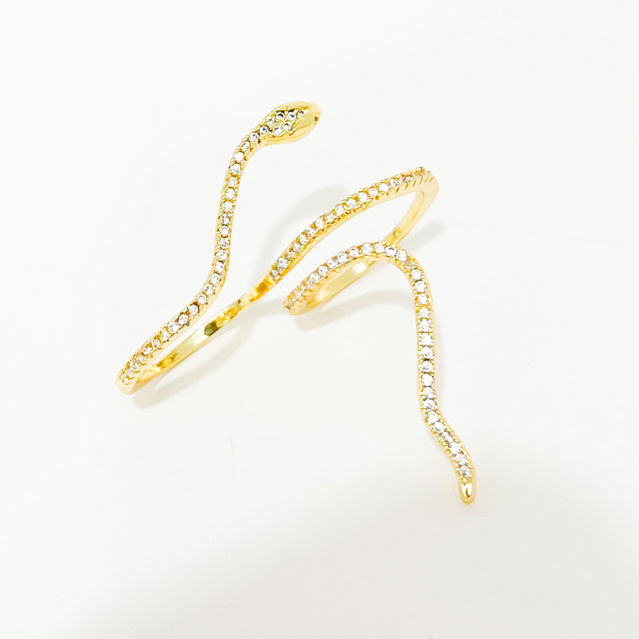 Anillo Serpiente Doble