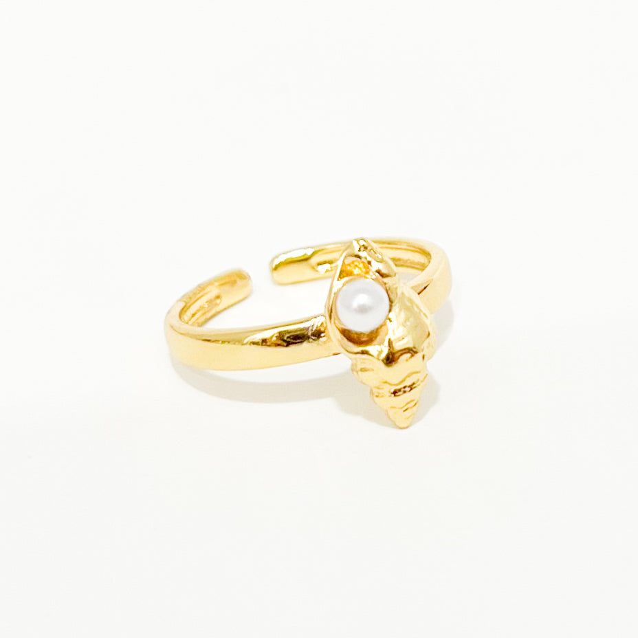 Anillo Concha Perla