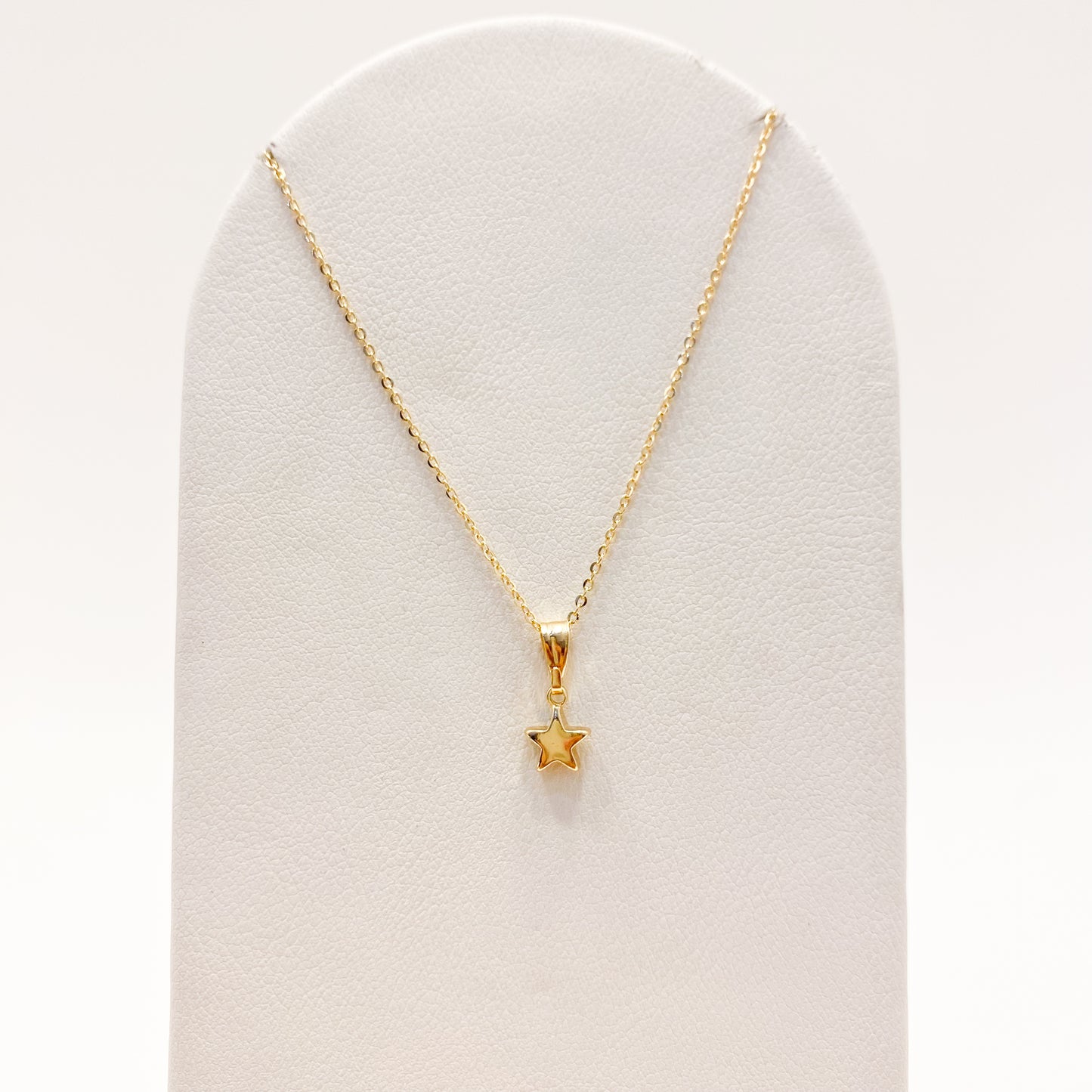 Collar Estrella Oro Laminado