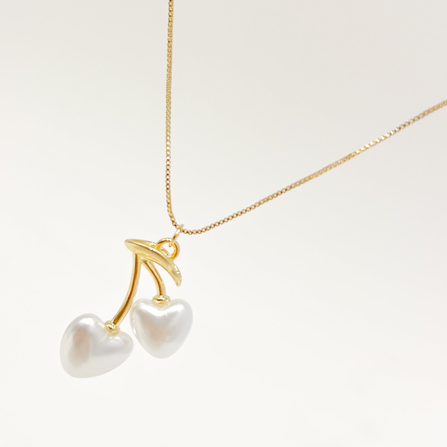 Collar Cerezas Perladas