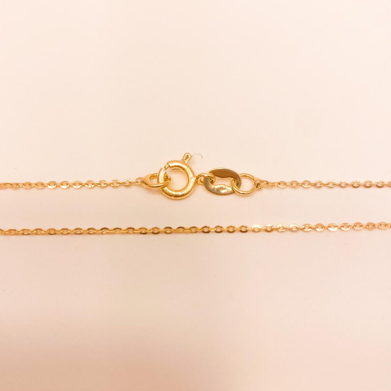 Cadena Espejito Oro Laminado