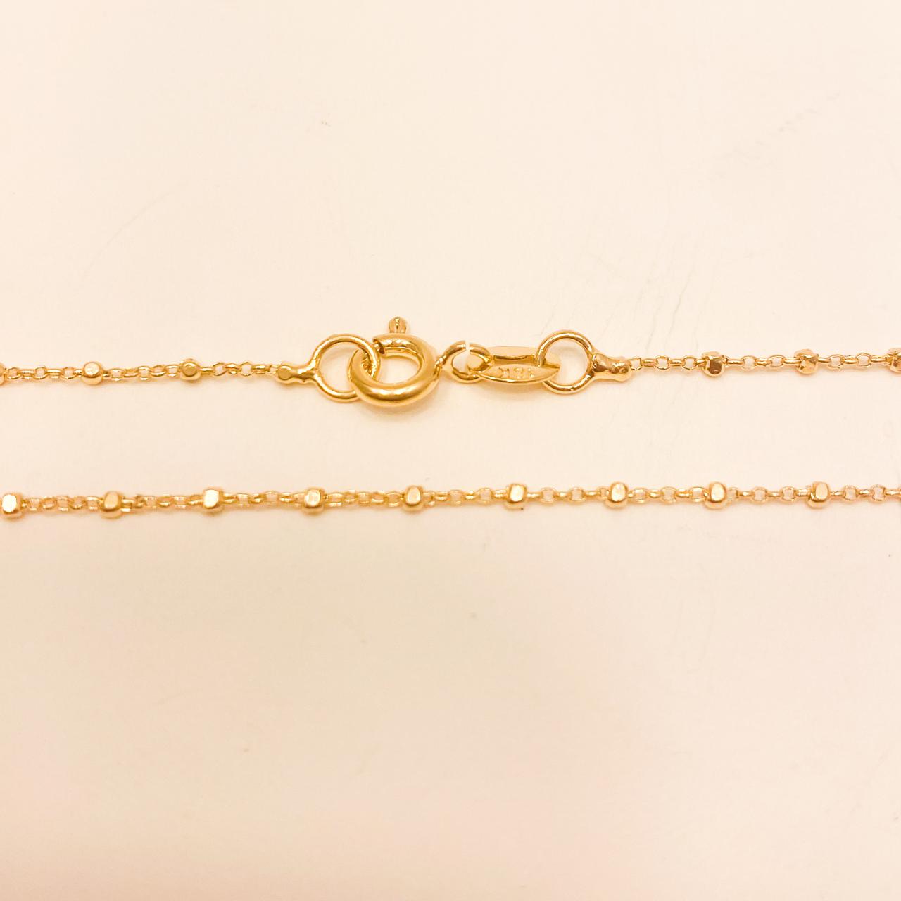 Cadena Reasa Oro Laminado