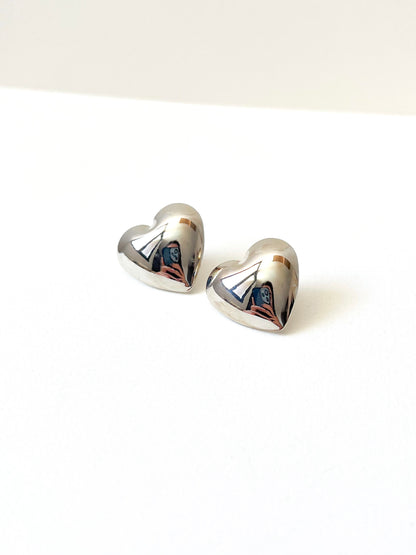 Arete Corazón Liso