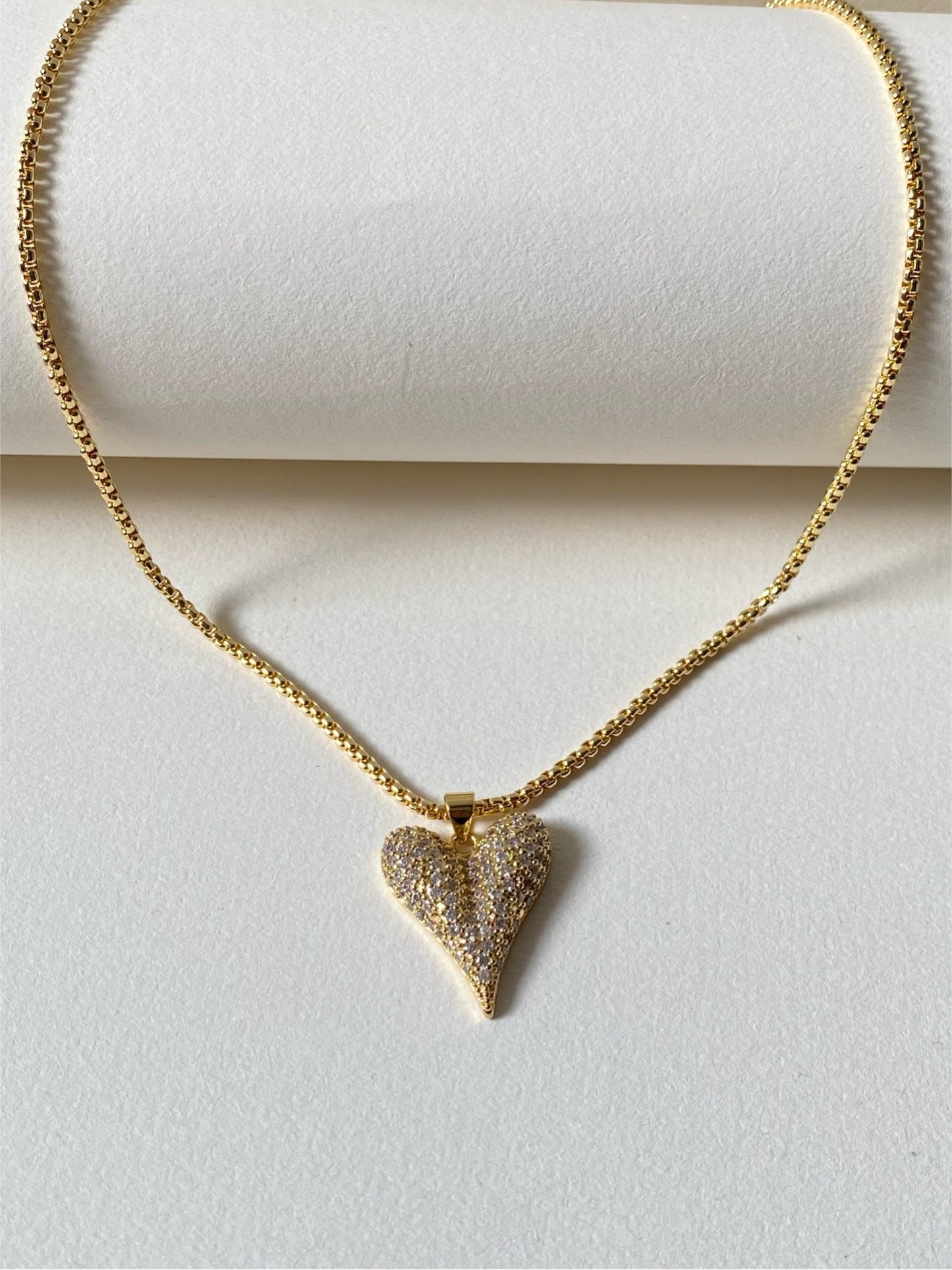 Collar Corazon Trend Microzircones