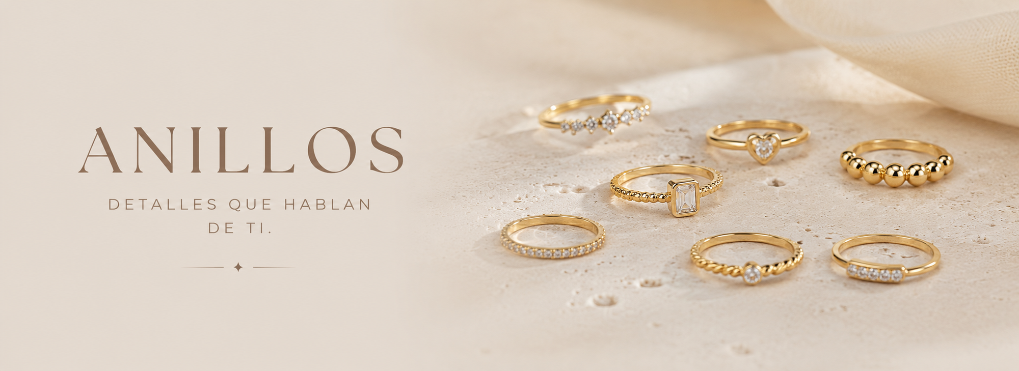 Anillos Rodio