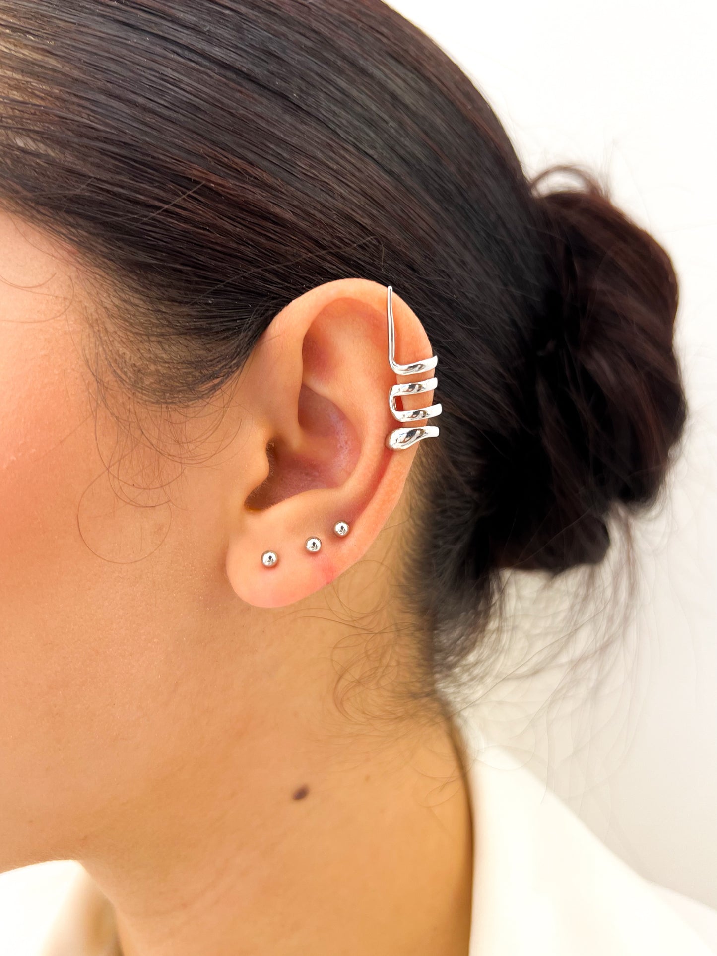 Earcuff Serpiente Liso