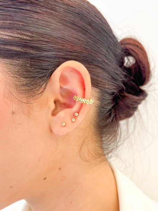 Earcuff Diamantado