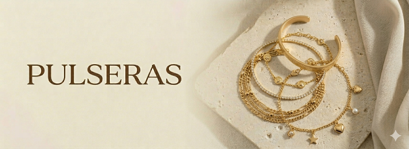 Pulseras Rodio