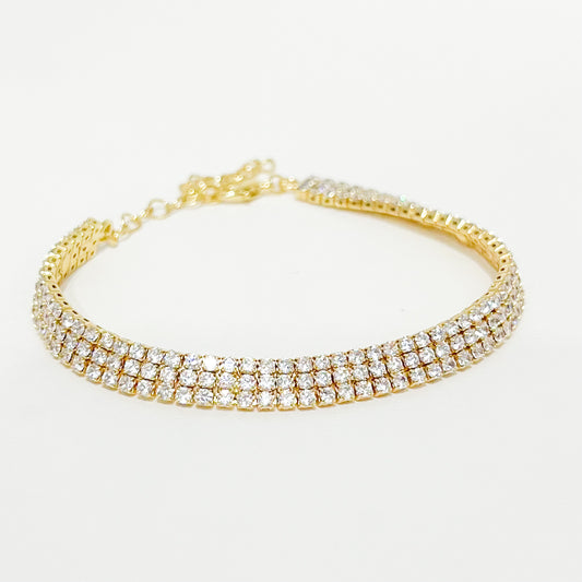 Pulsera Brillo 3 Lineas