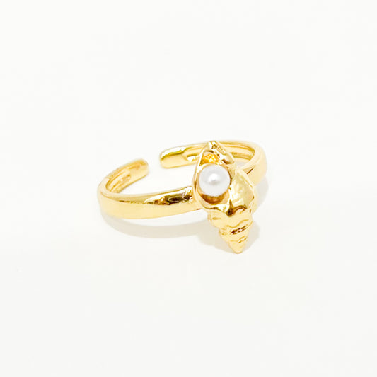Anillo Concha Perla