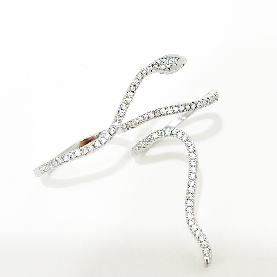 Anillo Serpiente Doble