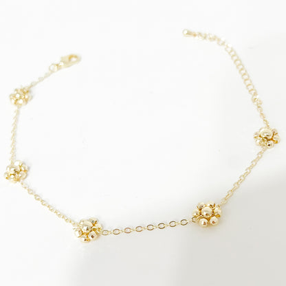 Tobillera Flor
