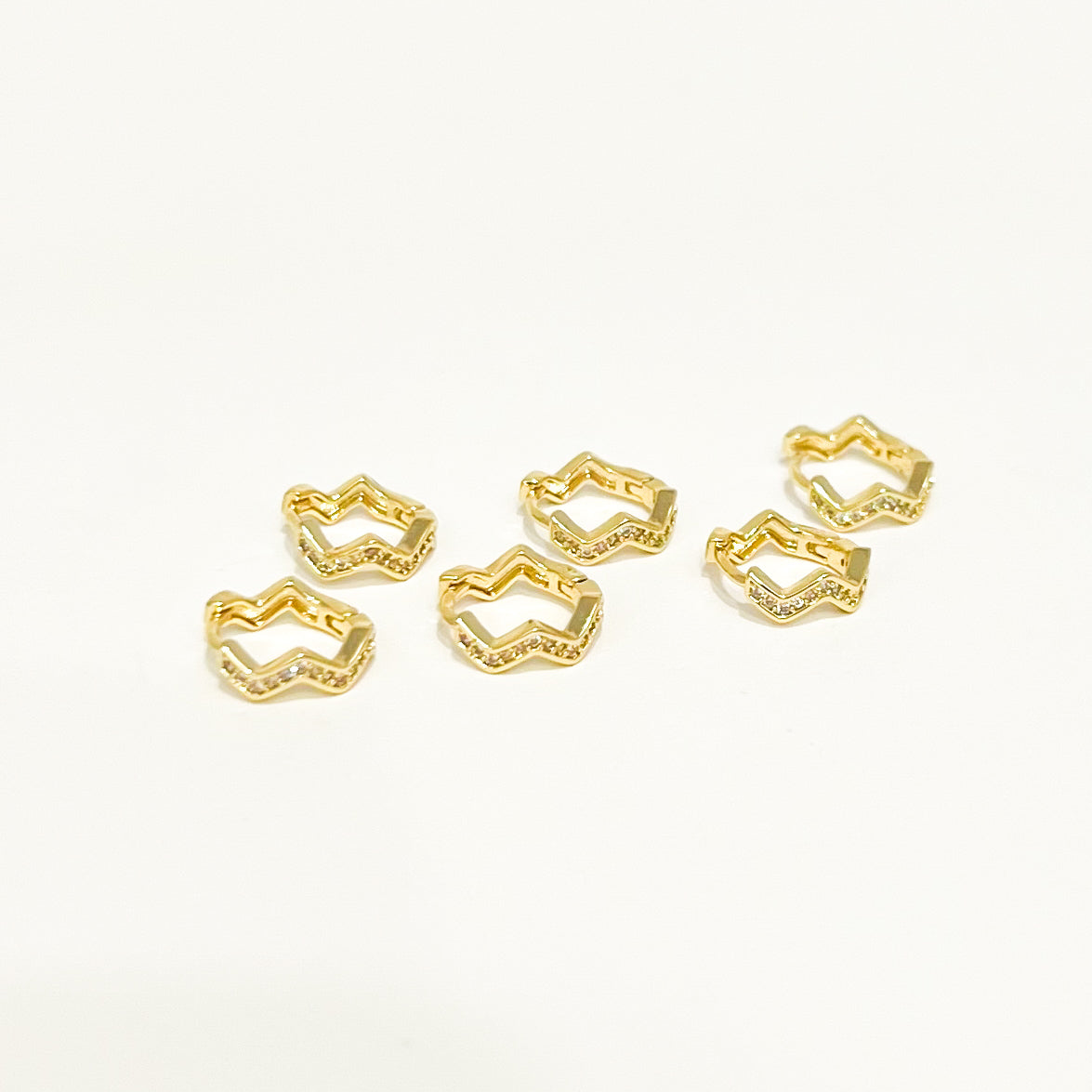 Set Candonga Zigzag Microzircones