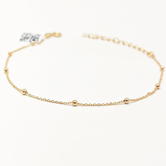 Pulsera Oro Laminado Balin