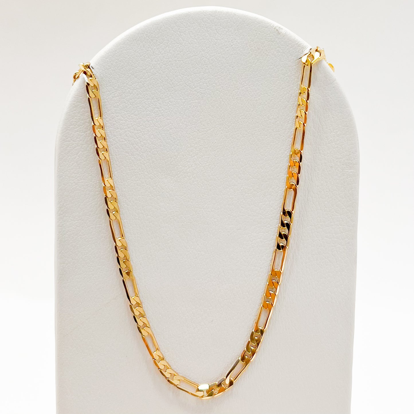 Cadena Oro Laminado Tejido 3x1