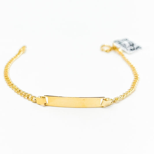 Pulsera Oro Laminado esclava