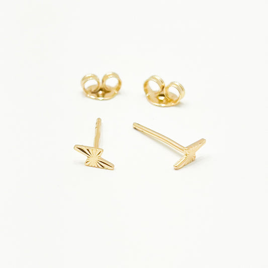 Topo Oro Laminado Rayo