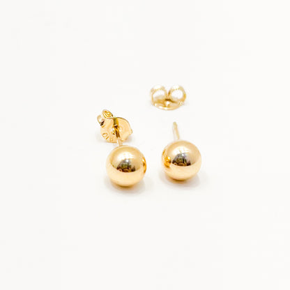 Topo Oro Laminado Balin liso 5mm