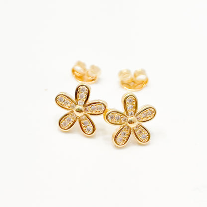 Topo Oro Laminado Flor