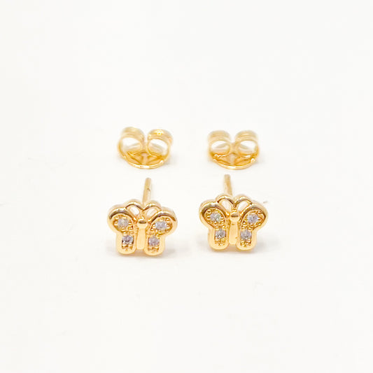 Topo Oro Laminado Mariposa