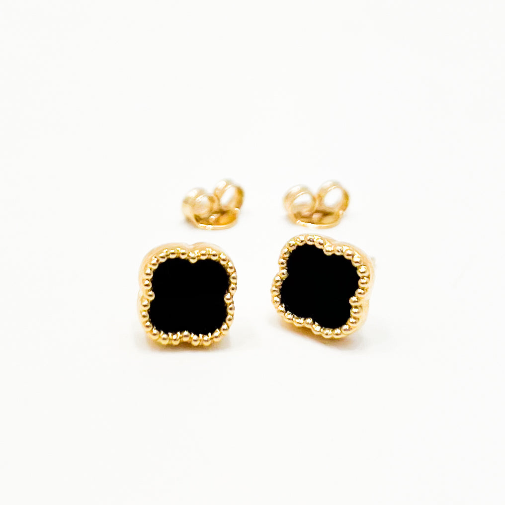 Topo Oro Laminado Vc Negro Pequeño