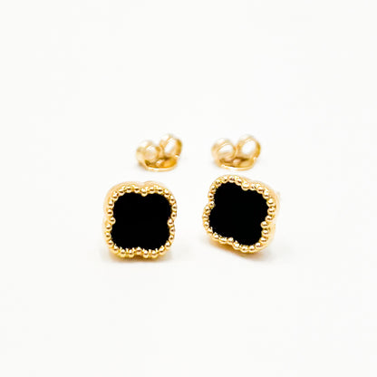 Topo Oro Laminado Vc Negro Pequeño