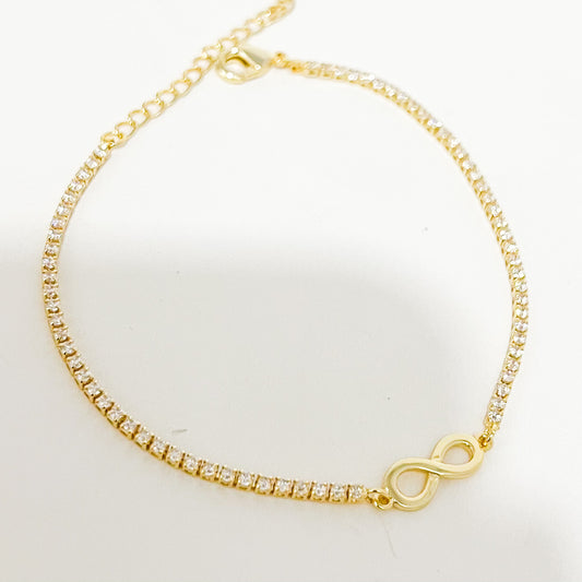 Pulsera Infinito Brillo