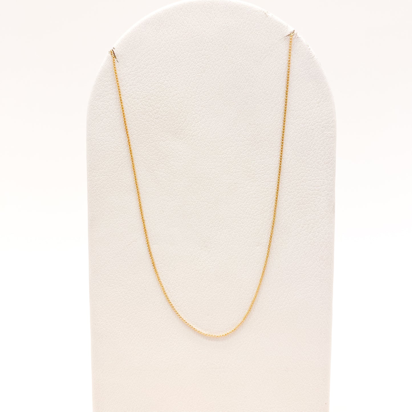 Cadena Victorina Delgada Oro Laminado