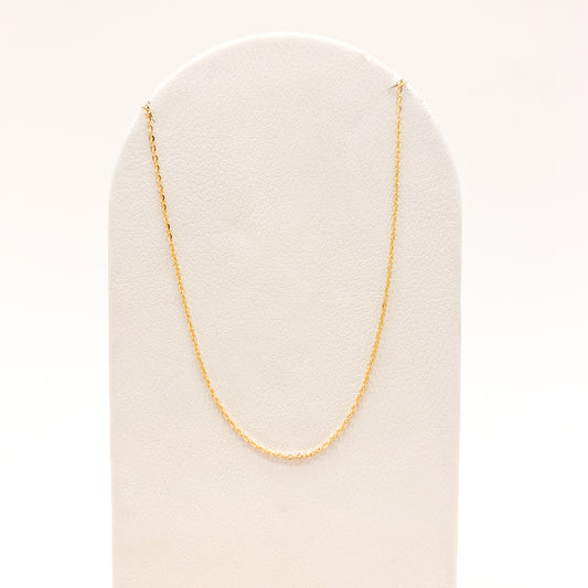 Cadena Espejito Oro Laminado