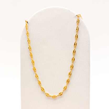 Cadena Gucci Oro Laminado