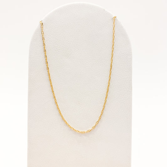 Cadena Ancla Oro Laminado