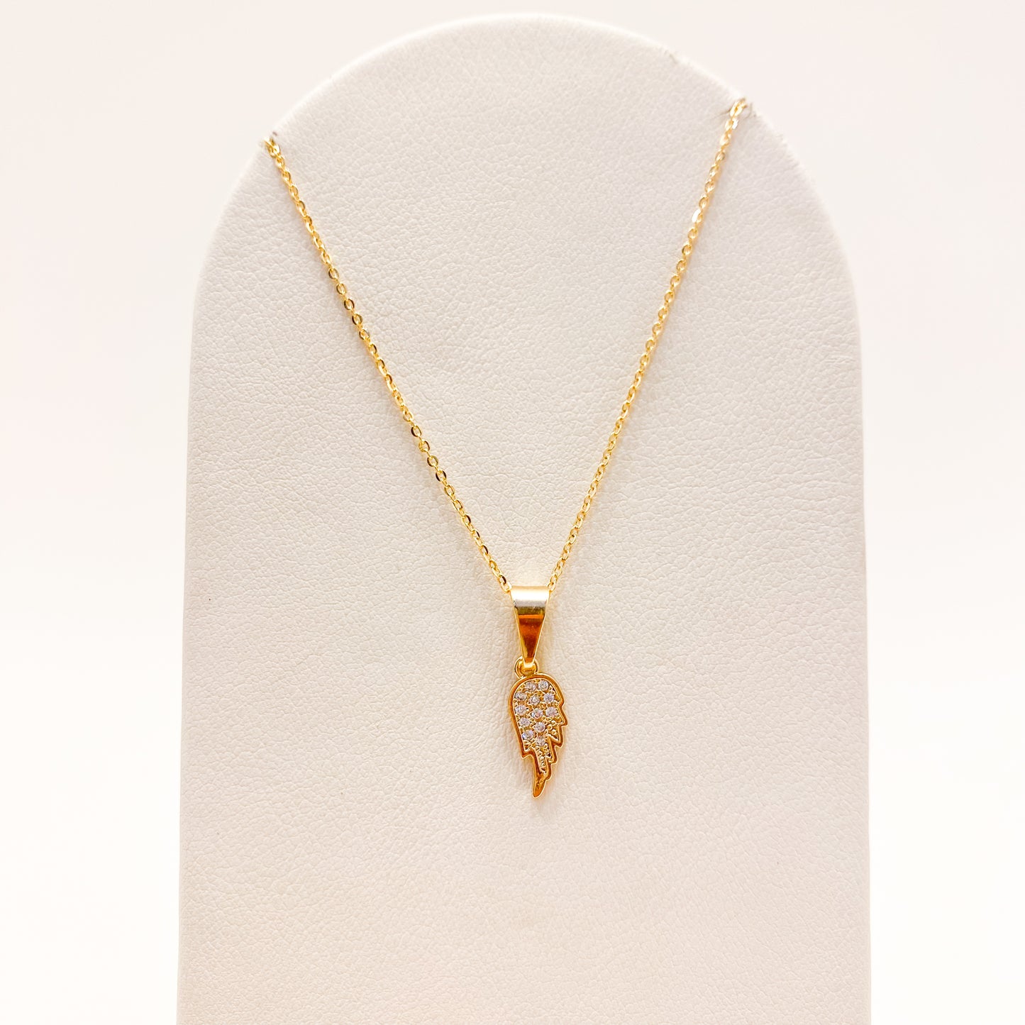 Collar Ala Oro Laminado