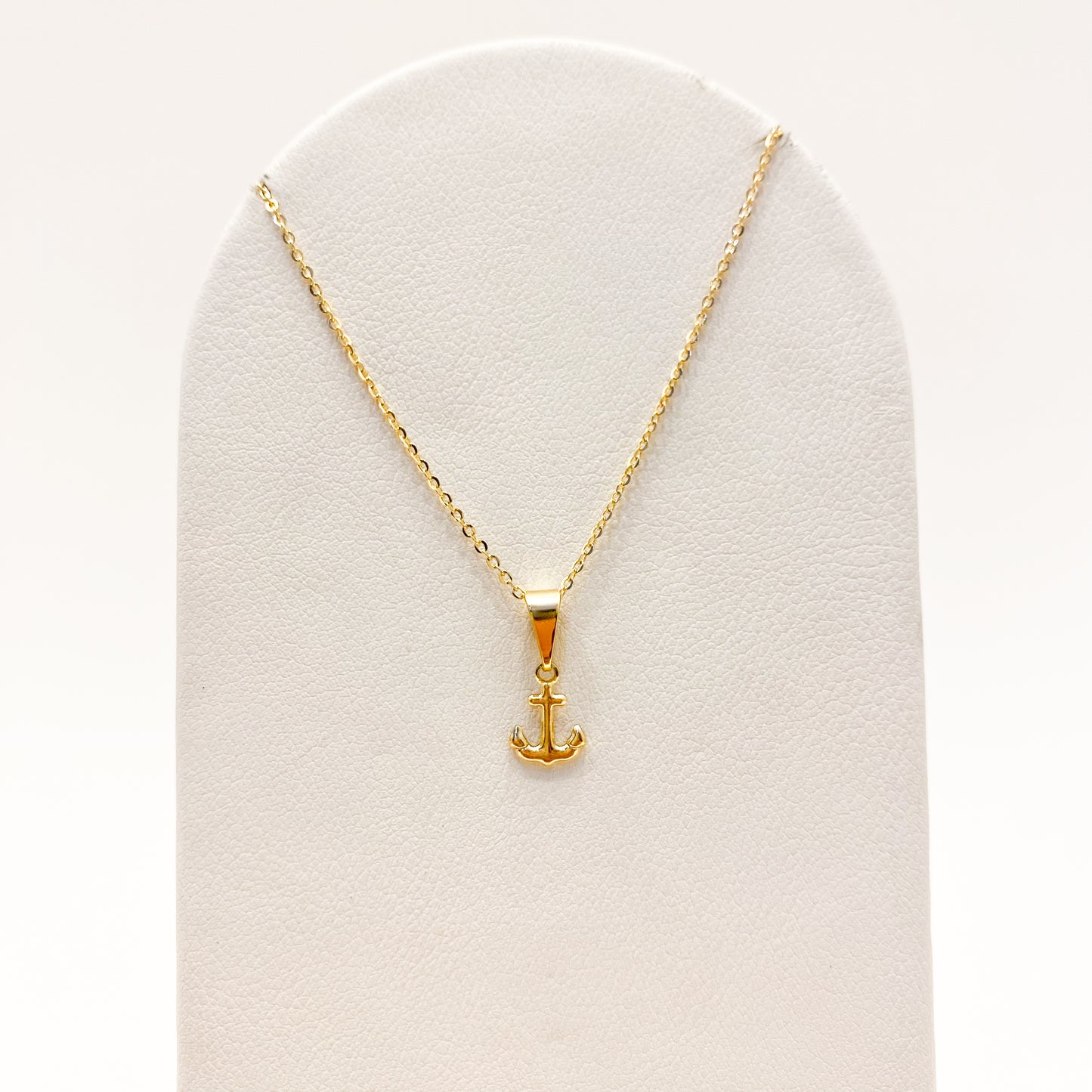 Collar Ancla Oro Laminado