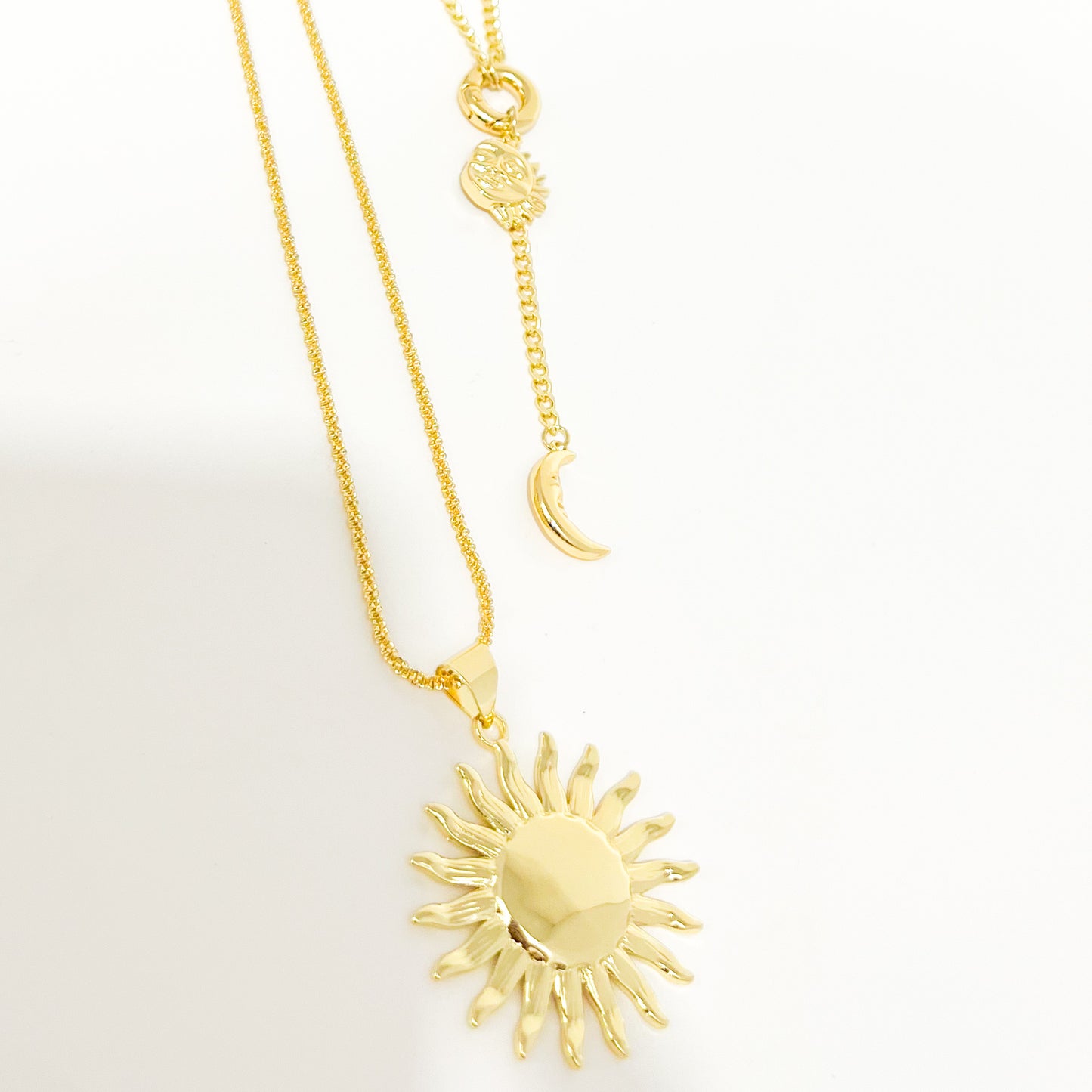 Collar Sol y Luna con Iman