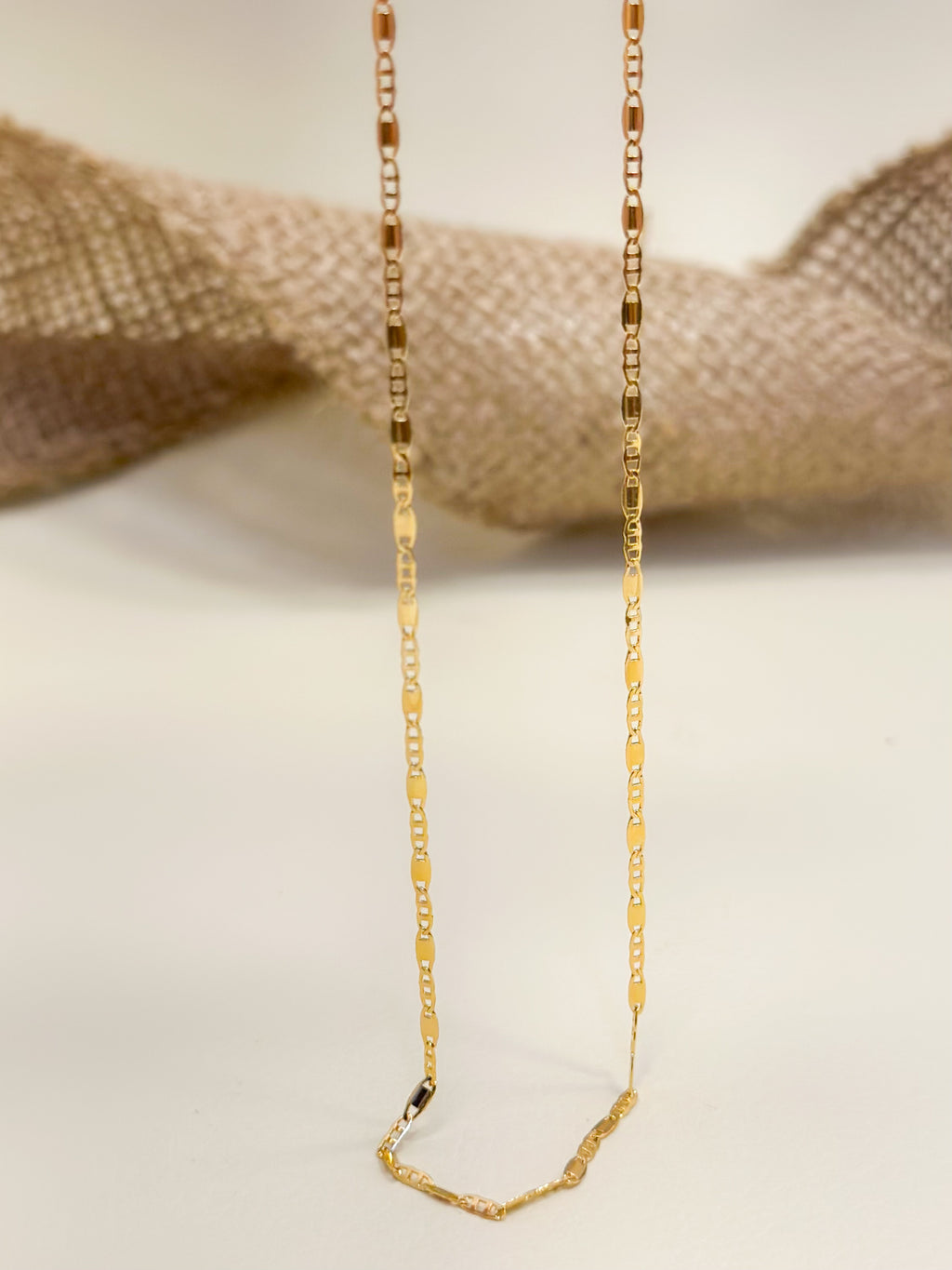 Cadena Oro Laminado