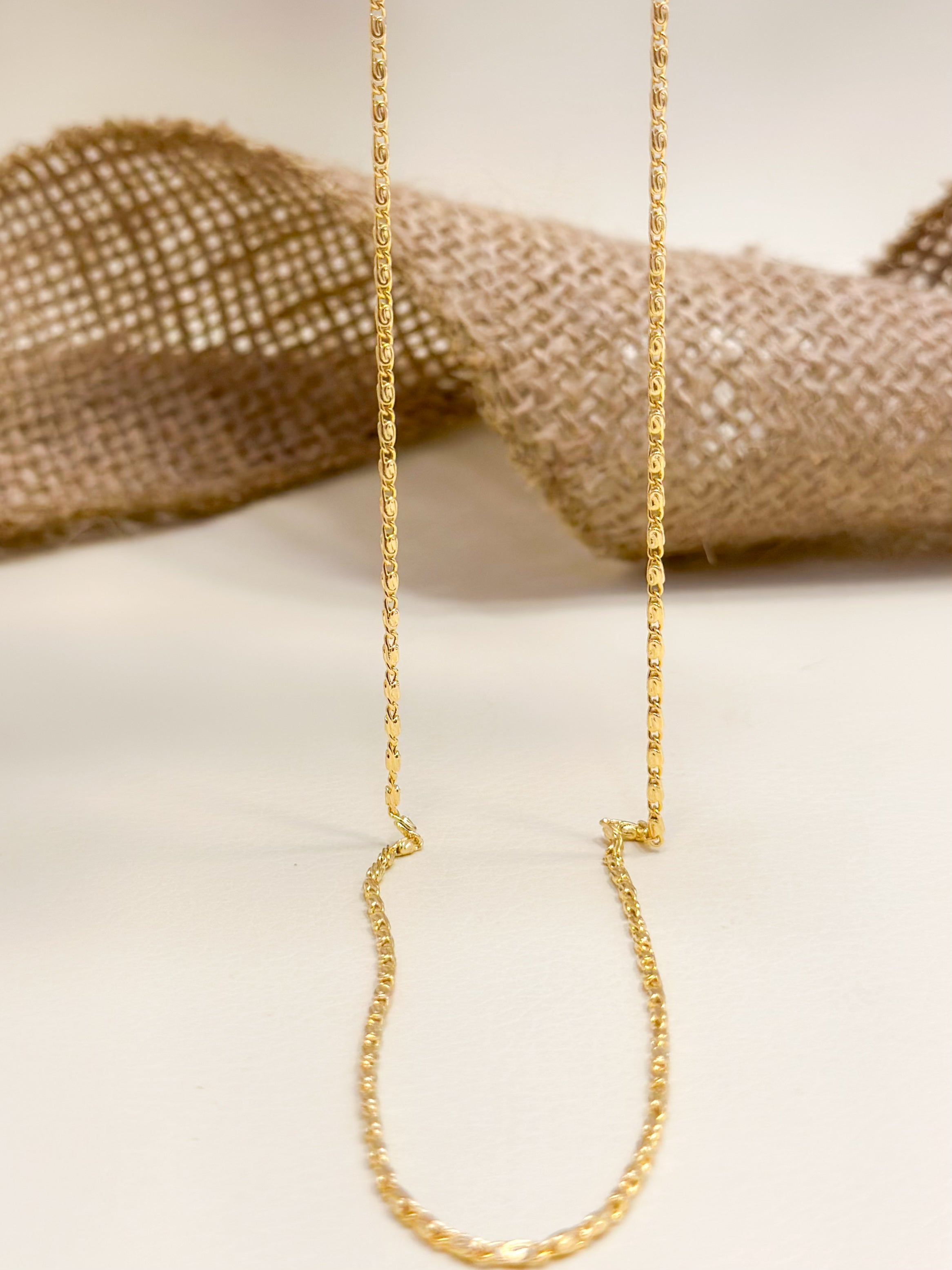 Cadena Oro Laminado