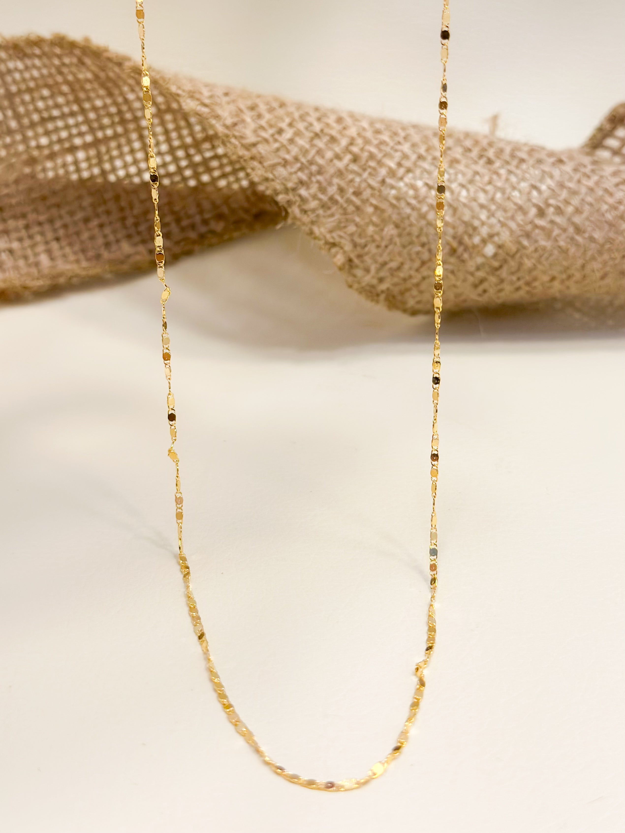 Cadena Oro Laminado
