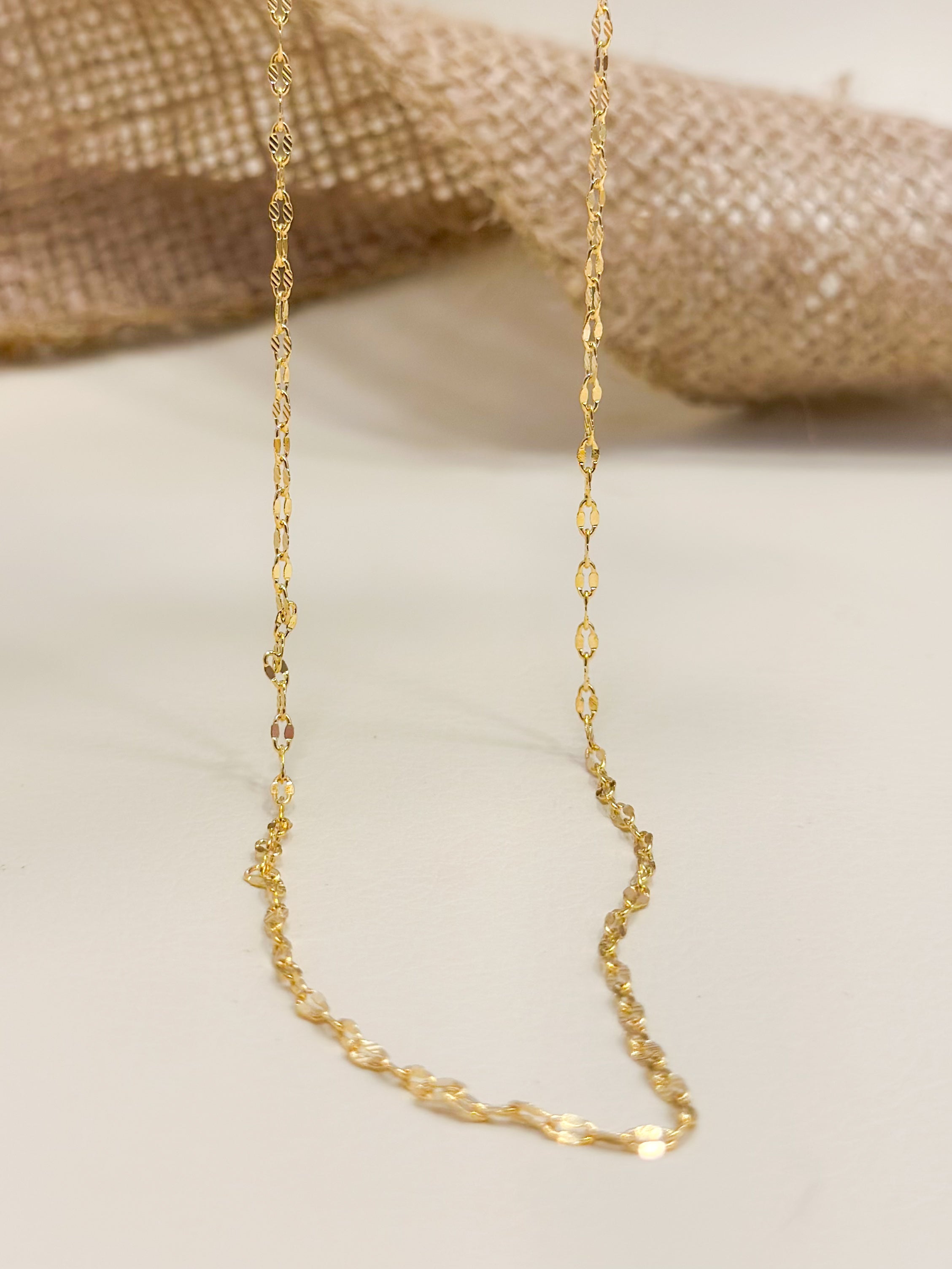 Cadena Oro Laminado