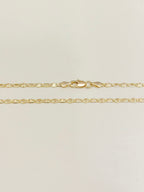 Cadena Laminado Mixta Diamantada 60 Cm