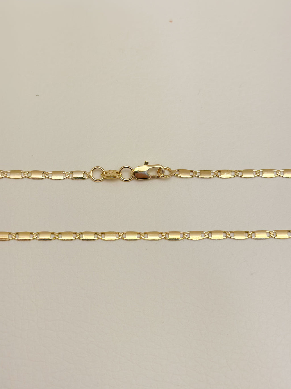 Cadena Laminado Valentino 45 Cm