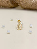Dije Oro Laminado Virgen Guadalupe Mini (1 Cm)