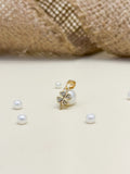Dije Oro Laminado Trebol (1 Cm)