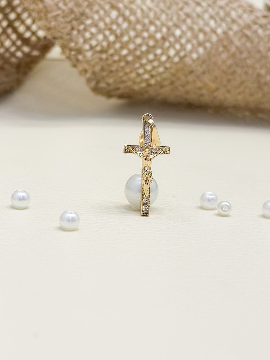 Dije Oro Laminado Cristo (2,3 Cm)