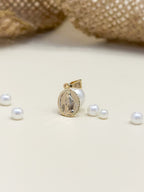 Dije Oro Laminado Virgen (1,2 Cm)