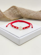Pulsera Laminado Tejida Virgen Lisa