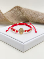 Pulsera Laminado Tejida Virgen Balines