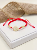 Pulsera Laminado Tejida Fé
