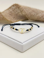 Pulsera Laminado Tejida Virgen