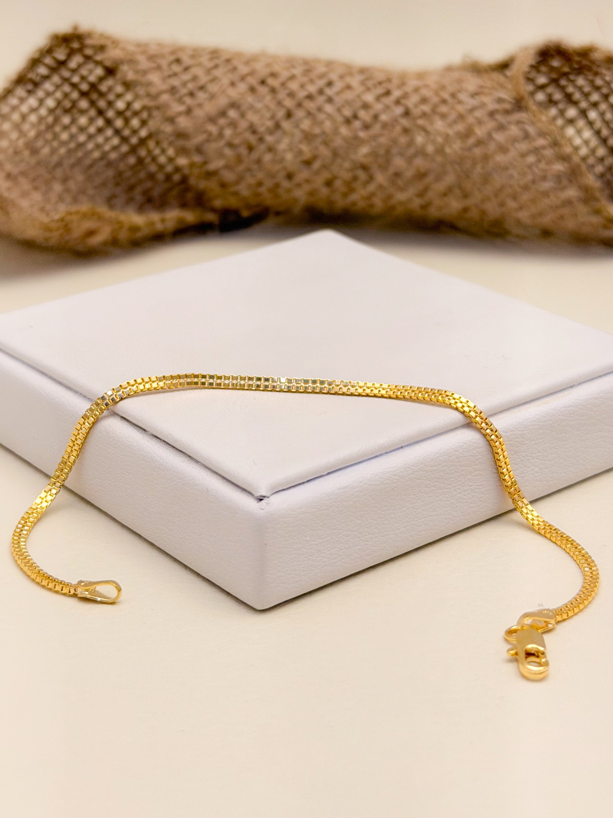 Pulsera Laminado Veneciana Doble