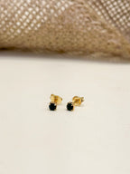 Topo Oro Laminado Zircon #3 Esmeralda